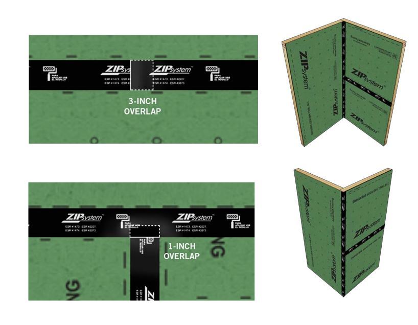 Installing ZIP System Sheathing: Taping Seams and Corners - Fine  Homebuilding