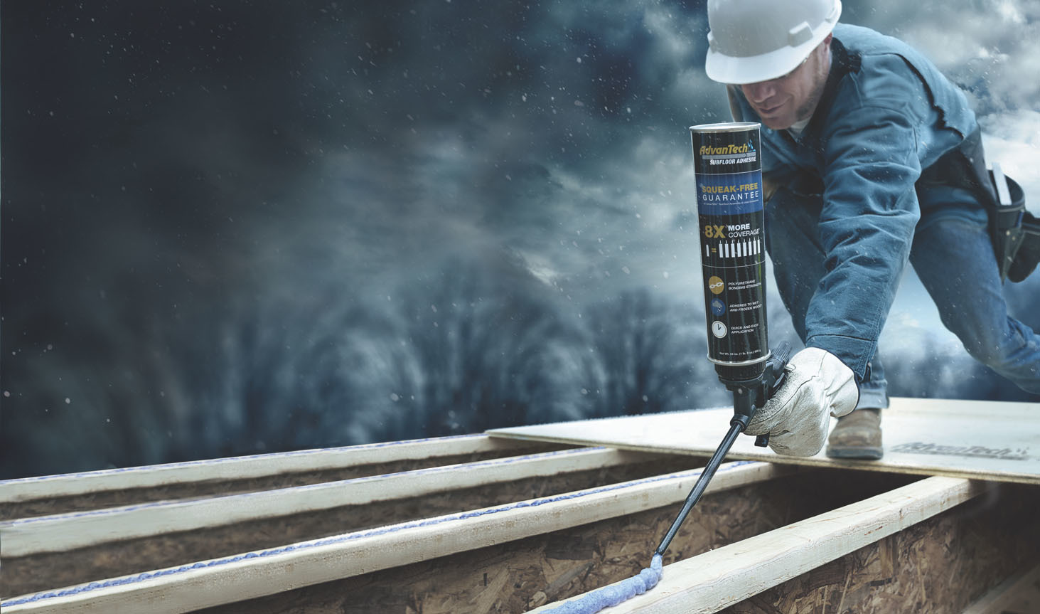 AT SFA Intro Advantech Subfloor WINTER frost