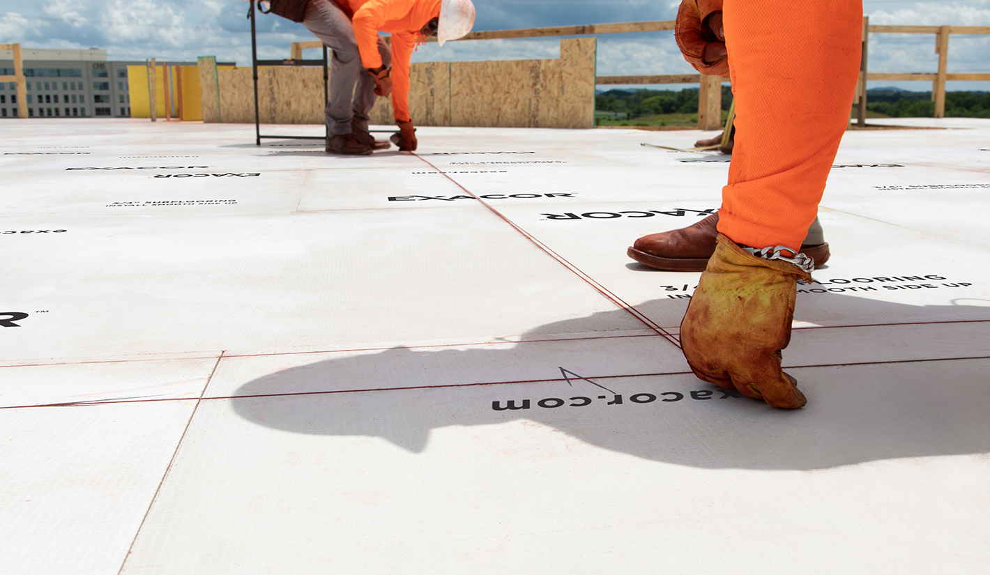 Exacor Subflooring Product Hero 1420x825