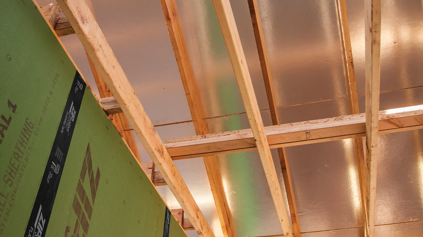 Huber Roof Sheathing Radiant Barrier Sheathing 1