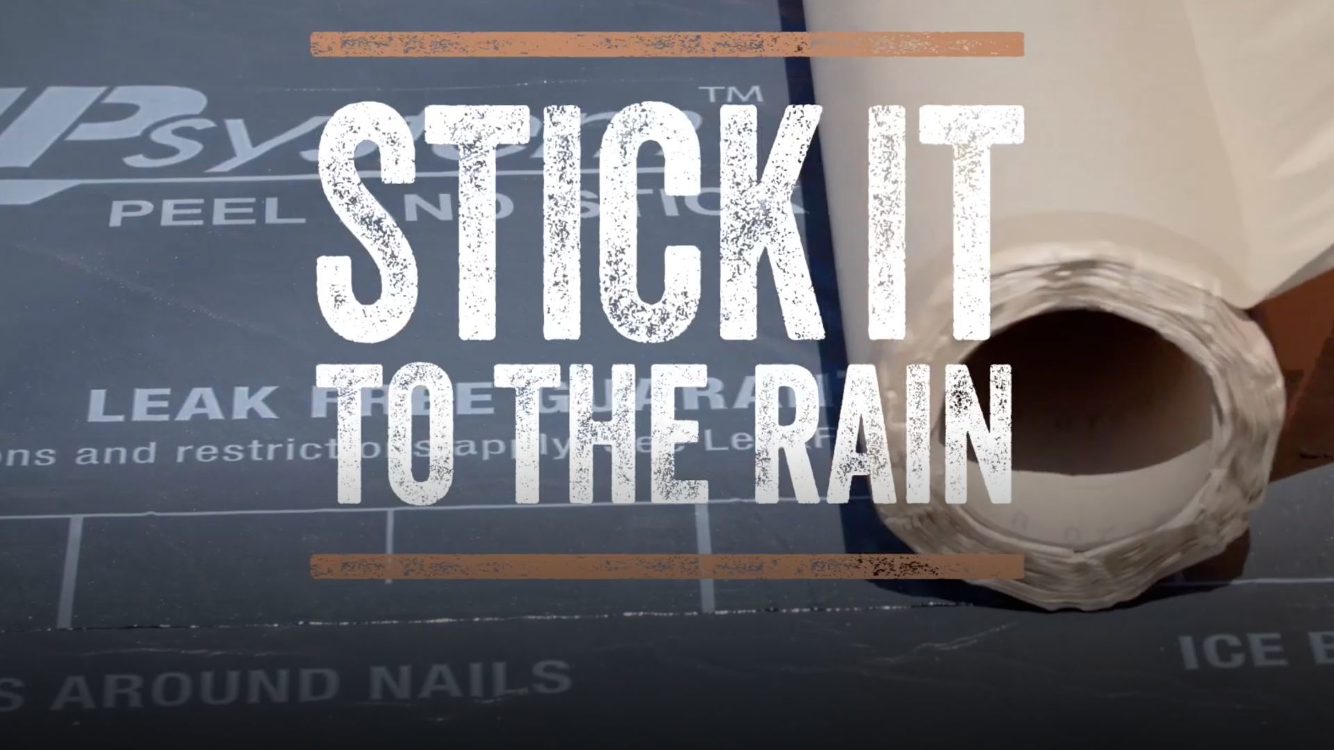 Stick It to the Rain with ZIP System™ Peel and Stick Underlayment