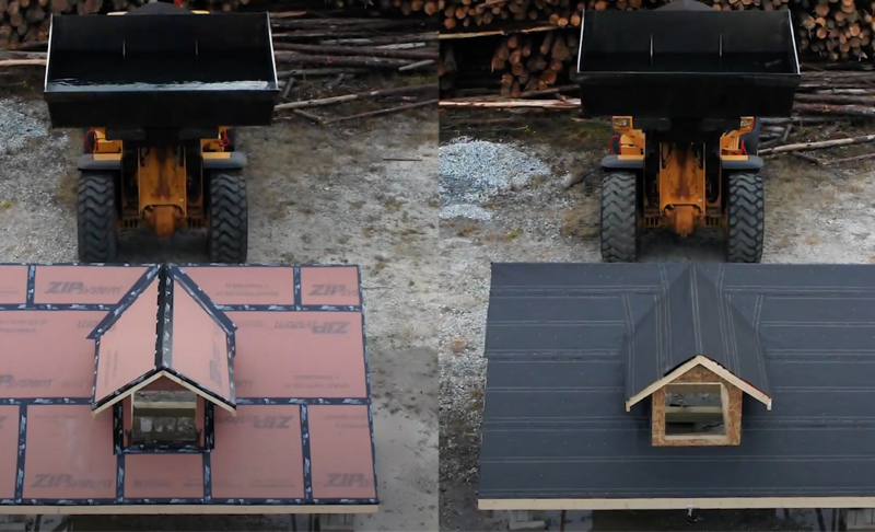 ZIP System™ Roof Assembly vs Common Felt Underlayment